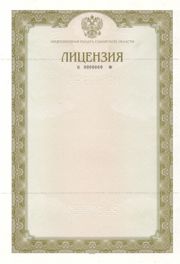 Лицензия 1